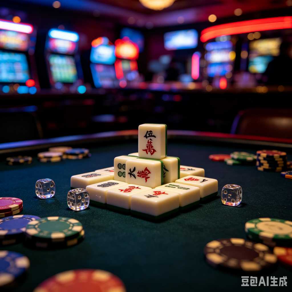 modern text mahjong tiles